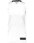 augusta sportswear 1732 ladies' step-back basketball jersey Front Thumbnail