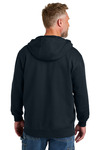 cornerstone csf631 tough fleece full-zip hoodie Back Thumbnail