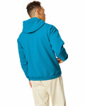 Hanes P170 Unisex Ecosmart® 50/50 Pullover Hooded Sweatshirt Back Thumbnail
