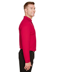 devon & jones dg20lt crownlux performance™ men's tall plaited long sleeve polo Side Thumbnail