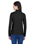CORE365 78192 Ladies' Pinnacle Performance Long-Sleeve Piqué Polo Back Thumbnail