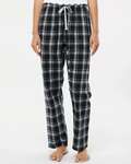 boxercraft bw6620 ladies' 'haley' flannel pant with pockets Front Thumbnail