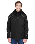 north end 88196t men's tall angle 3-in-1 jacket with bonded fleece liner Side Thumbnail