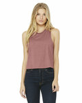 Bella + Canvas 6682 Ladies' Racerback Cropped Tank Front Thumbnail
