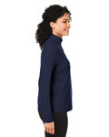 devon & jones dg425w ladies' raleigh stretch quarter-zip Side Thumbnail