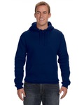 j america ja8824 adult premium fleece pullover hooded sweatshirt Side Thumbnail