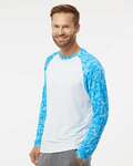 Paragon 231 Panama Colorblock Long Sleeve T-Shirt Side Thumbnail