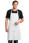 port authority a700 easy care extra long bib apron with stain release Front Thumbnail