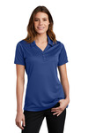 sport-tek lst680 ladies posicharge ® micro-mesh polo Front Thumbnail