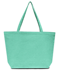 liberty bags lb8507 seaside cotton 12 oz. pigment-dyed large tote Front Thumbnail