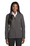 port authority l901 ladies collective soft shell jacket Front Thumbnail