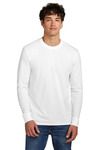 District DT109 Perfect Blend ® CVC Long Sleeve Tee Front Thumbnail