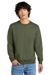 district dt1106 perfect weight ® fleece crew Front Thumbnail