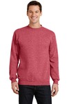 Port & Company PC78 Core Fleece Crewneck Sweatshirt Front Thumbnail