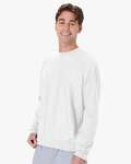 Hanes HOG600 Men's Beefy® Sweats Premium Heavyweight Crewneck Sweatshirt Side Thumbnail