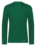 holloway 222138 adult essential long sleeve t-shirt powered by coolcore Front Thumbnail