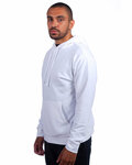 next level 9304 adult sueded french terry pullover sweatshirt Side Thumbnail