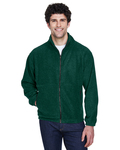 ultraclub 8485 men's iceberg fleece full-zip jacket Front Thumbnail