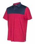 izod 13gg004 colorblocked space-dyed sport shirt Side Thumbnail