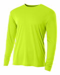 a4 n3165 cooling performance long sleeve t-shirt Front Thumbnail