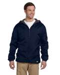 dickies d33237 fleece lined nylon hooded jacket Front Thumbnail