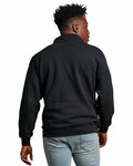 russell athletic 1z4hbm dri-power® fleece 1/4 zip pullover Back Thumbnail