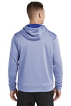 sport-tek st264 posicharge ® sport-wick ® heather fleece hooded pullover Back Thumbnail