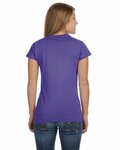 Gildan G640L Ladies' Softstyle® Fitted T-Shirt Back Thumbnail