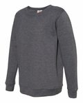 hanes p360 youth comfortblend® ecosmart® 50/50 fleece crew Side Thumbnail