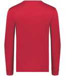Augusta Sportswear 789 Youth NexGen Wicking Long Sleeve Tee Back Thumbnail