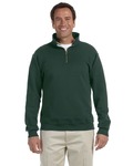jerzees 4528 super sweats ® nublend ® - 1/4-zip sweatshirt with cadet collar Side Thumbnail
