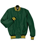 holloway 229140 adult polyester full snap heritage jacket Front Thumbnail