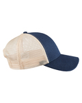 econscious EC7093 Unisex Hemp Eco Trucker Recycled Polyester Mesh Cap Side Thumbnail