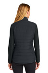 Sport-Tek LST940 Women's Teknical Hybrid Jacket Back Thumbnail