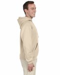 jerzees 996 adult nublend® fleece pullover hooded sweatshirt Side Thumbnail