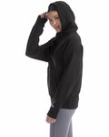 champion s760 ladies' powerblend relaxed hooded sweatshirt Side Thumbnail