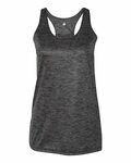 Badger Sport 4161 Tonal Blend Racerback Tank Front Thumbnail