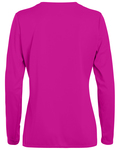 Augusta Sportswear 1788 Ladies NexGen Wicking Long Sleeve Tee Back Thumbnail