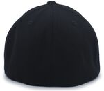 Pacific Headwear 855U Wool Combo Umpire Flexfit® Cap Back Thumbnail