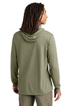 allmade al6003 unisex tri-blend hoodie tee Back Thumbnail