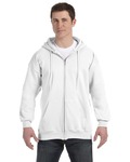 hanes f280 ultimate cotton ® - full-zip hooded sweatshirt Side Thumbnail