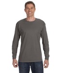 Hanes 5586 Authentic-T ® 100% Cotton Long Sleeve T-Shirt Side Thumbnail