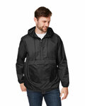 team 365 tt77 adult zone protect packable anorak jacket Front Thumbnail