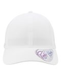 infinity her gaby women's perforated performance cap Front Thumbnail