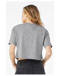 Bella + Canvas 6482 FWD Fashion Ladies' Jersey Cropped T-Shirt Back Thumbnail