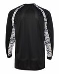 Badger Sport 4155 Digital Hook L/S Tee Back Thumbnail