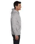 Hanes P180 EcoSmart ® Full-Zip Hooded Sweatshirt Side Thumbnail