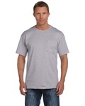 Fruit of the Loom 3931P Adult 5 oz. HD Cotton™ Pocket T-Shirt Front Thumbnail