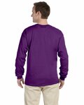 Gildan G240 100% Cotton Long Sleeve T-Shirt Back Thumbnail