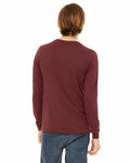 bella + canvas 3501cvc unisex cvc jersey long-sleeve t-shirt Back Thumbnail